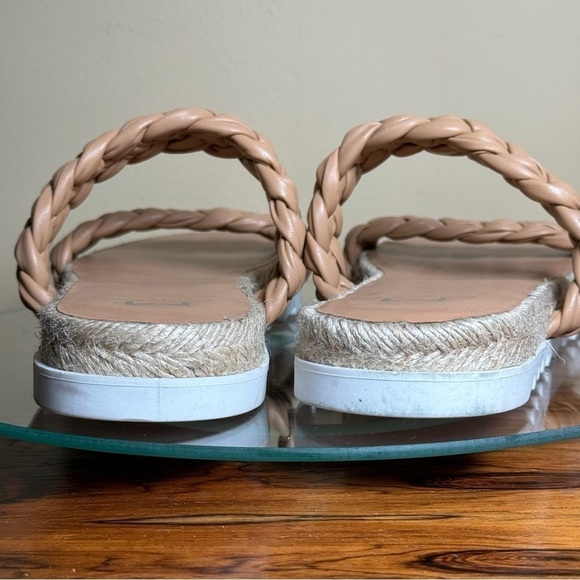 MARC FISHER Jaimee Espadrille Slide Sandal - Brown - size 7.5 - Picture 7 of 10